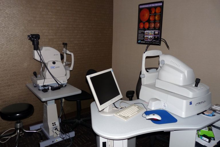 Exam Room of Family Optometry in Marion IN